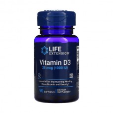Life Extension Vitamin D3 1000 IU 90 гелевых капсул