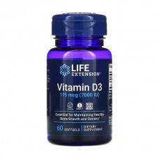 Life Extension Vitamin D3 7000 IU 60 гелевых капсул