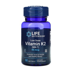Life Extension Vitamin K2 Low Dose 90 гелевих капсул