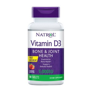 Natrol Vitamin D3 5000 IU Fast Dissolve 90 таблеток
