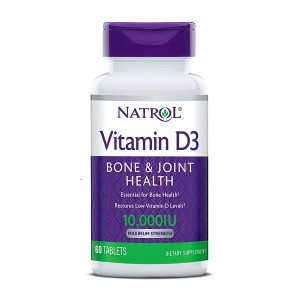 Natrol Vitamin D3 Maximum Strength 10000 IU 60 таблеток
