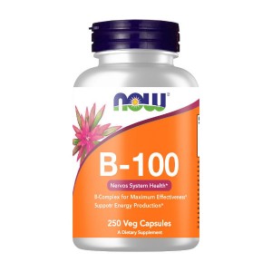 NOW Foods B-100, 250 вегакапсул