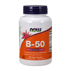 NOW Foods B-50, 100 вегакапсул