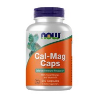 NOW Foods Cal-Mag Caps 240 капсул