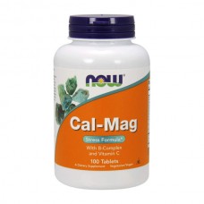 NOW Foods Cal-Mag Stress Formula 100 таблеток