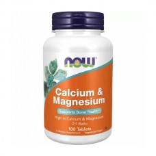 NOW Foods Calcium & Magnesium 100 таблеток
