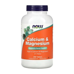 NOW Foods Calcium & Magnesium 250 таблеток