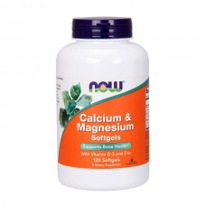 NOW Foods Calcium & Magnesium Softgels 120 гелевых капсул