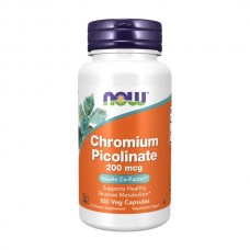 NOW Foods Chromium Picolinate 200 mcg 100 вегакапсул