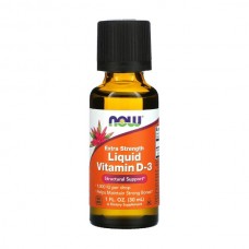 NOW Foods Extra Strength Liquid Vitamin D-3, 30 мл