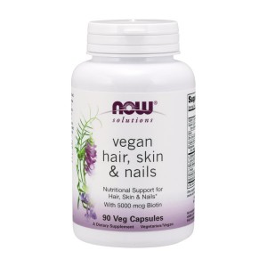 NOW Foods Hair Skin Nails 90 вегакапсул