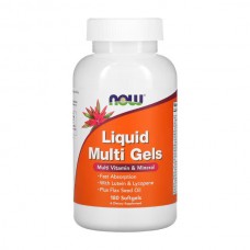 NOW Foods Liquid Multi Gels 180 гелевих капсул