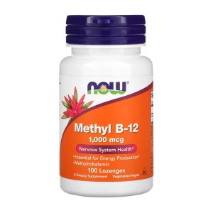 NOW Foods Methyl B12 1000 mcg 100 пастилок