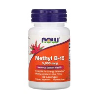 NOW Foods Methyl B12 5000 mcg 60 пастилок