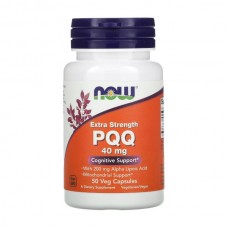 NOW Foods PQQ 40 mg Extra Strength 50 вегакапсул