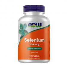 NOW Foods Selenium 100 mcg 100 таблеток