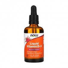 NOW Foods Liquid Vitamin D-3 59 мл
