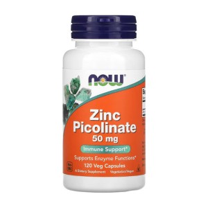 NOW Foods Zinc Picolinate 50 mg 120 вегакапсул