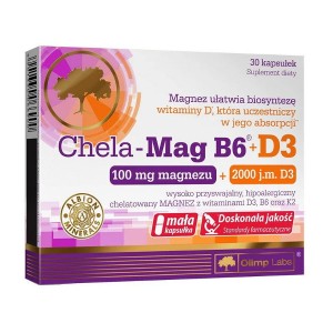 Olimp Chela-Mag B6+D3 30 капсул