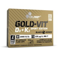 Olimp Gold-Vit D3+K2 Sport Edition 60 капсул