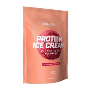 BioTech Protein Ice Cream 500 г Полуниця