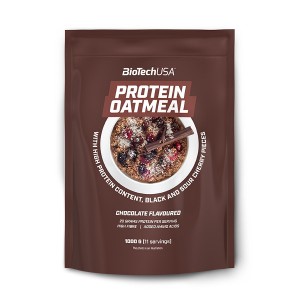 BioTech Protein Oatmeal 1 кг Шоколад Черная вишня