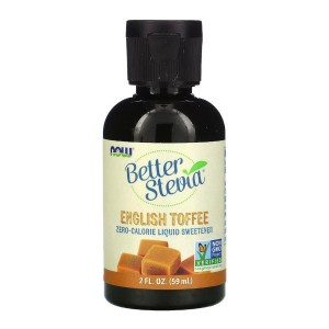 NOW Foods Стевія Better Stevia Liquid 59 мл English Toffee NOW Foods Стевія Better Stevia Liquid 59 мл English Toffee