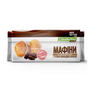 Power Pro Маффины с кремово-шоколадной начинкой 70 г