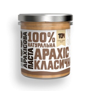 TOM Арахисовая паста классическая (стекло) 300 г