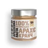 TOM Арахисовая паста кранч (стекло) 180 г