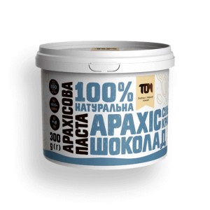 TOM Арахисовая паста кранч с черным шоколадом и солью 300 г
