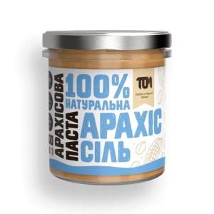TOM Арахісова паста солона (скло) 300 г