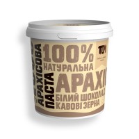 TOM Арахисовая паста с белым шоколадом и кофейными зернами 500 г