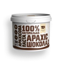 TOM Арахісова паста з чорним шоколадом 300 г