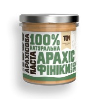 TOM Арахісова паста з фініками та кокосовою олією (скло) 300 г