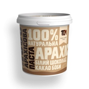 TOM Арахисовая паста с какао-бобами и белым шоколадом 500 г