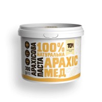 TOM Арахисовая паста с медом (стекло) 300 г