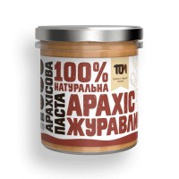 TOM Арахисовая паста с клюквой (стекло) 300 г