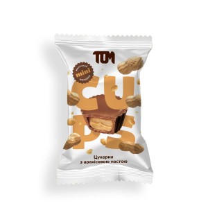 ТОМ Цукерка з арахісовою пастою 9 г