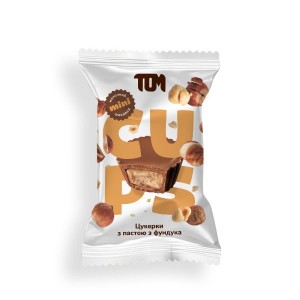 ТОМ Цукерка з пастою з фундука 9 г