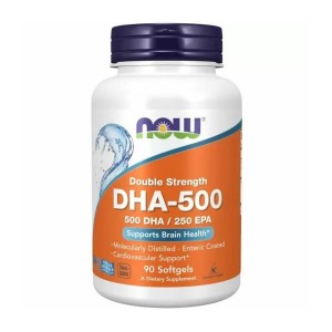 NOW Foods DHA-500, 90 гелевих капсул