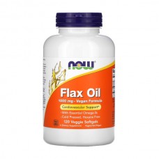 NOW Foods Flax Oil 1000 mg 120 вегакапсул