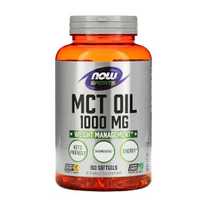 NOW Foods MCT Oil 1000 mg 150 гелевых капсул