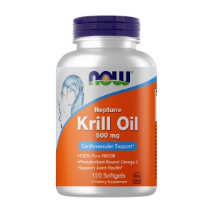 NOW Foods Neptune Krill Oil 500 mg 120 гелевых капсул